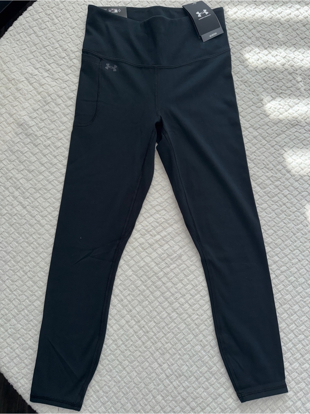 Under Armour Motion Ankle Leggings Black Women’s Medium NWT